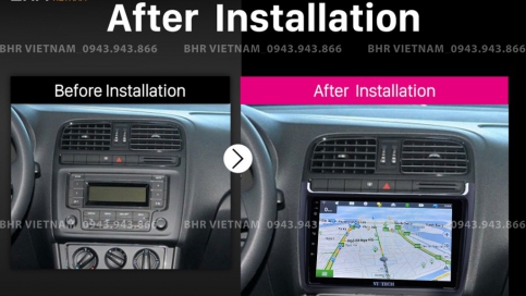 Màn hình DVD Android xe Volkswagen Polo 2009 - nay | Vitech Pro